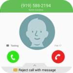 fake call - fake caller id prank android application logo